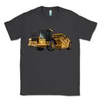Smoke Wheel Tractor Scraper Classic Tee - LillyAllenDesigns