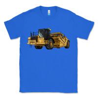 True Royal Wheel Tractor Scraper Classic Tee - LillyAllenDesigns