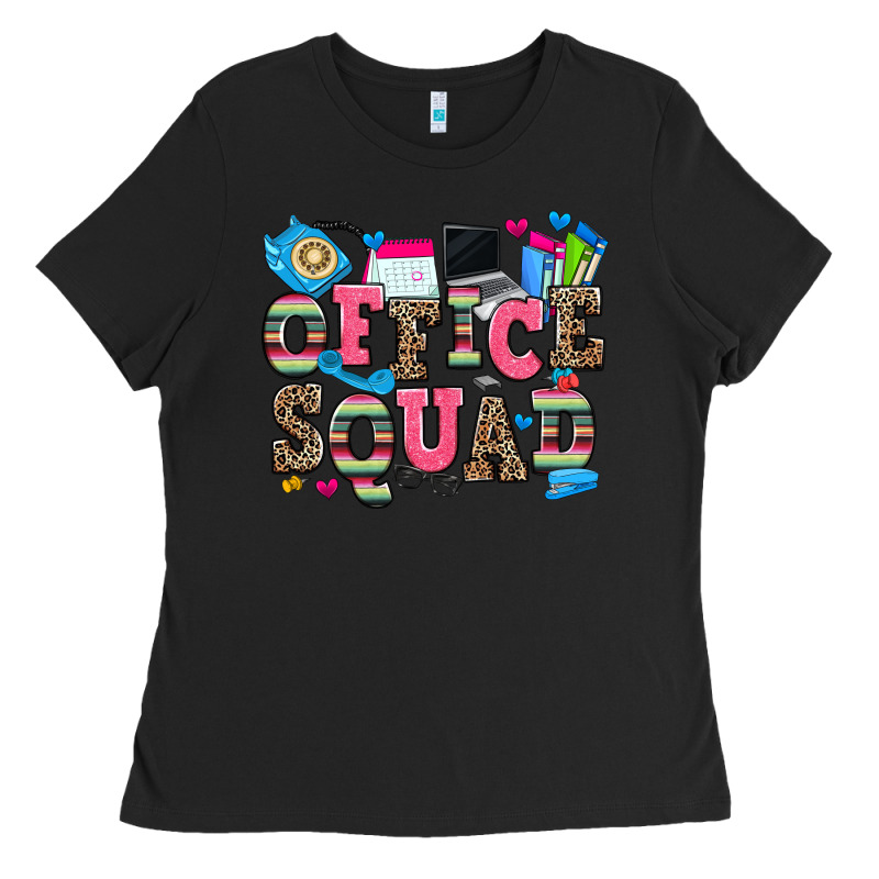 Office Squad Ladies Tee by Zillion Design Studio | Teevron