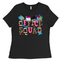 Black office squad Ladies Tee - Zillion Design Studio