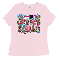 Bubblegum Pink office squad Ladies Tee - Zillion Design Studio
