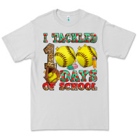 I Tackled 100 Days Of School Softball Premium Tee | Teevron