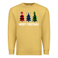 Antique Gold Merry Christmas Premium Sweatshirt - Bettercallsaul