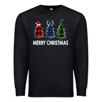 Black Merry Christmas Premium Sweatshirt - Bettercallsaul