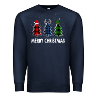Navy Merry Christmas Premium Sweatshirt - Bettercallsaul