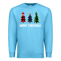 Ocean Blue Merry Christmas Premium Sweatshirt - Bettercallsaul