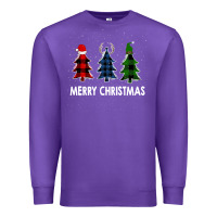 Purple Merry Christmas Premium Sweatshirt - Bettercallsaul