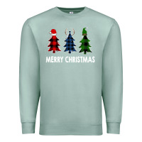 Seafoam Merry Christmas Premium Sweatshirt - Bettercallsaul