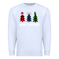 White Merry Christmas Premium Sweatshirt - Bettercallsaul
