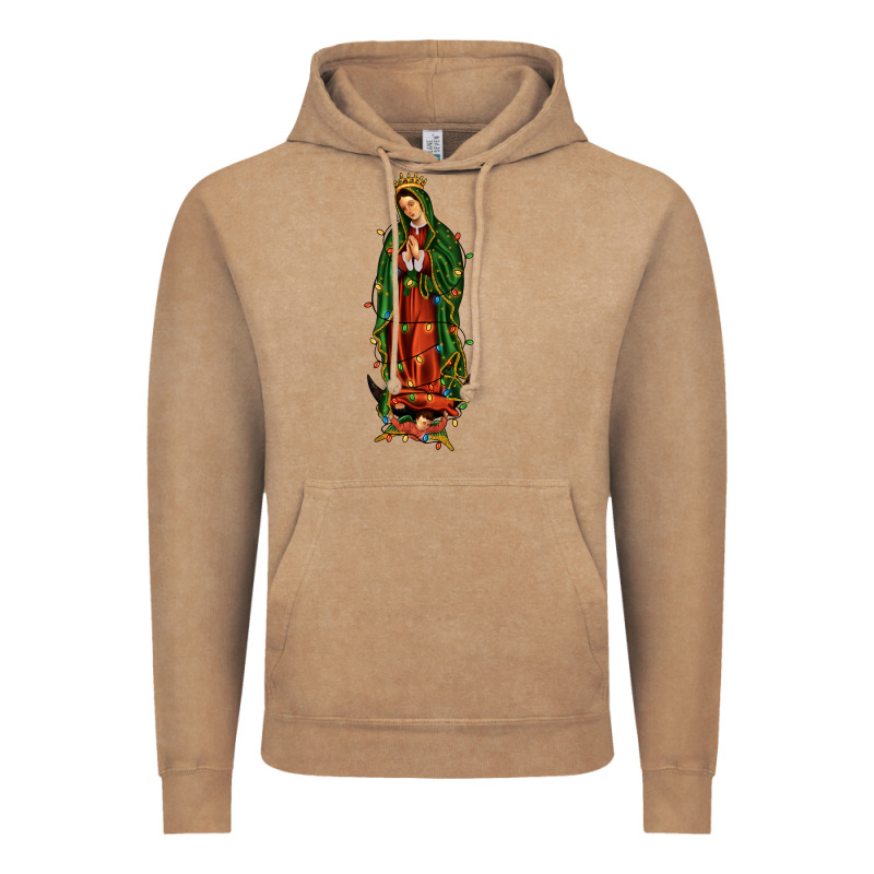 Christmas Our Lady Of Guadalupe Vintage Hoodie by JahusDesignShop | Teevron
