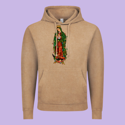 Christmas Our Lady Of Guadalupe Vintage Hoodie Designed By Jahusdesignshop
