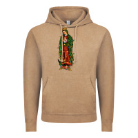 Vintage Coffee christmas our lady of guadalupe Vintage Hoodie - JahusDesignShop