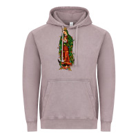 Vintage Zinc christmas our lady of guadalupe Vintage Hoodie - JahusDesignShop