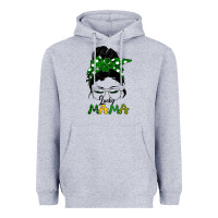 Heather Grey Lucky Mama Heavyweight Hoodie - Bettercallsaul