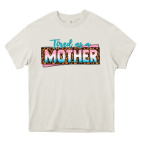Cream tired as a mother Heavy Core Tee - texasbilliewilder