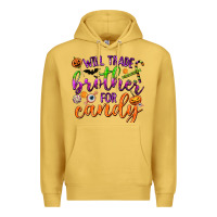 Antique Gold Will Trade Brother for Candy Premium Hoodie - texasbilliewilder