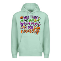 Seafoam Will Trade Brother for Candy Premium Hoodie - texasbilliewilder