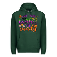 Sports Green Will Trade Brother for Candy Premium Hoodie - texasbilliewilder