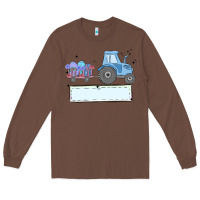 Chestnut easter tractor boy Long Sleeve Tee - MaliasSmallBusiness