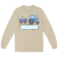 Mushroom easter tractor boy Long Sleeve Tee - MaliasSmallBusiness