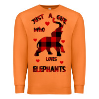 Carrot Just a girl who loves Elephants - Elephant Premium Sweatshirt - Bettercallsaul