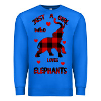 True Royal Just a girl who loves Elephants - Elephant Premium Sweatshirt - Bettercallsaul