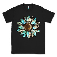 Black sunflower Classic Tee - BarkalooDesign