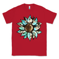 Red sunflower Classic Tee - BarkalooDesign