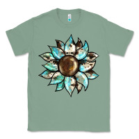 Sage sunflower Classic Tee - BarkalooDesign