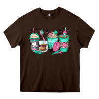Chocolate Brown dentist coffee cups Heavy Core Tee - Zillion Design Studio