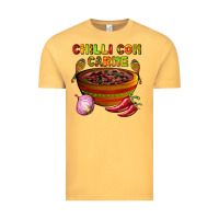 Vintage Mustard chilli con carne  with chilli pepper Vintage Tee - AdoDesignShop