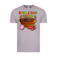 Chilli Con Carne  With Chilli Pepper Vintage Tee | Teevron