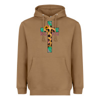 Toasted Coconut Believe Cross Heavyweight Hoodie - Bettercallsaul
