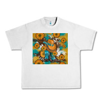 Lunar Rock sunflowers and cowboy boots with cowhide and glitter tumbler Urban Heavy Tee - Artiststas