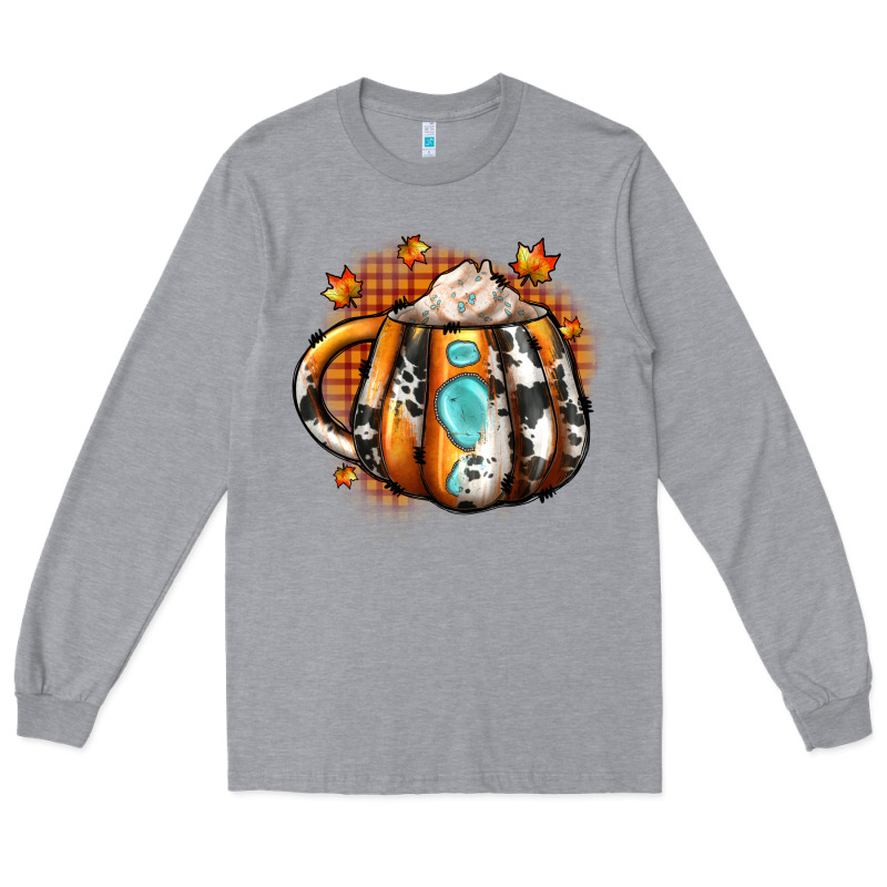 Thanksgiving Coffee Cup Gemstone Long Sleeve Tee by JahusDesignShop | Teevron