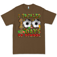 Cacao i tackled 100 days of school soccer Premium Tee - Zillion Design Studio