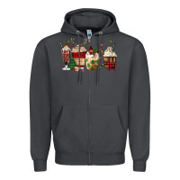 Smoke lumberjack coffee Zipper Hoodie - MaliasSmallBusiness