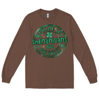Chestnut prone to shenanigans and malarkey Long Sleeve Tee - MaliasSmallBusiness