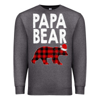 Charcoal Heather Papa Bear Premium Sweatshirt - Bettercallsaul