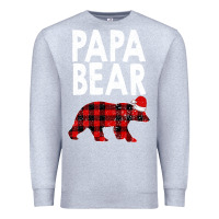 Heather Grey Papa Bear Premium Sweatshirt - Bettercallsaul