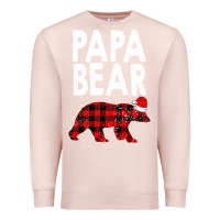 Pale Pink Papa Bear Premium Sweatshirt - Bettercallsaul