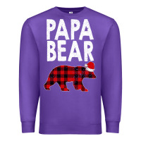 Purple Papa Bear Premium Sweatshirt - Bettercallsaul