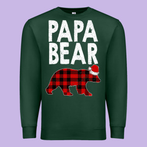 Papa Bear Premium Sweatshirt Designed By Bettercallsaul