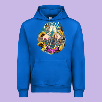 Cool Mom Club Mother's Day Urban Hoodie Designed By Howdyjamesfarm