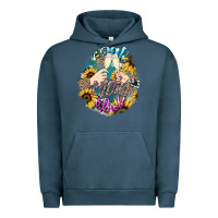 Pigment Midnight Navy Cool mom club mother's day Urban Hoodie - HowdyJamesFarm