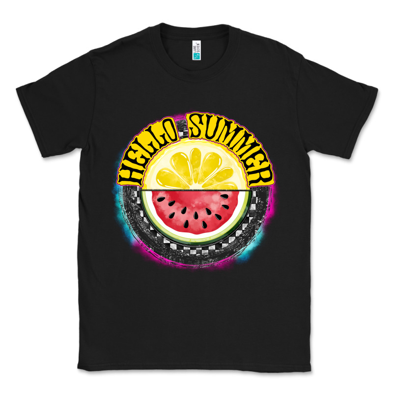Hello Summer Classic Tee by CowhideDigitalArt | Teevron