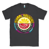 Smoke Hello Summer Classic Tee - CowhideDigitalArt