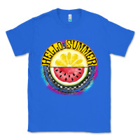 True Royal Hello Summer Classic Tee - CowhideDigitalArt