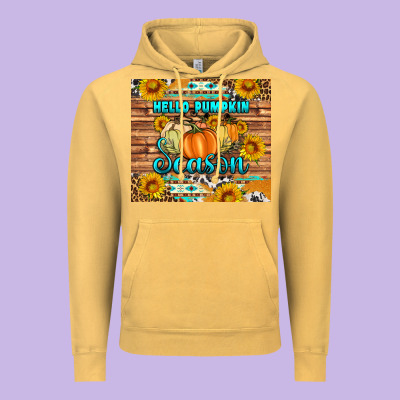 Hello Pumpkin Season Tumbler Vintage Hoodie Designed By Artiststas