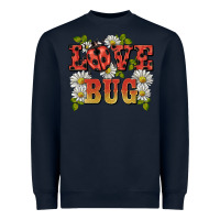 Navy ladybug love bug Heavyweight Sweatshirt - BarkalooDesign